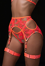 Private Orange Garters